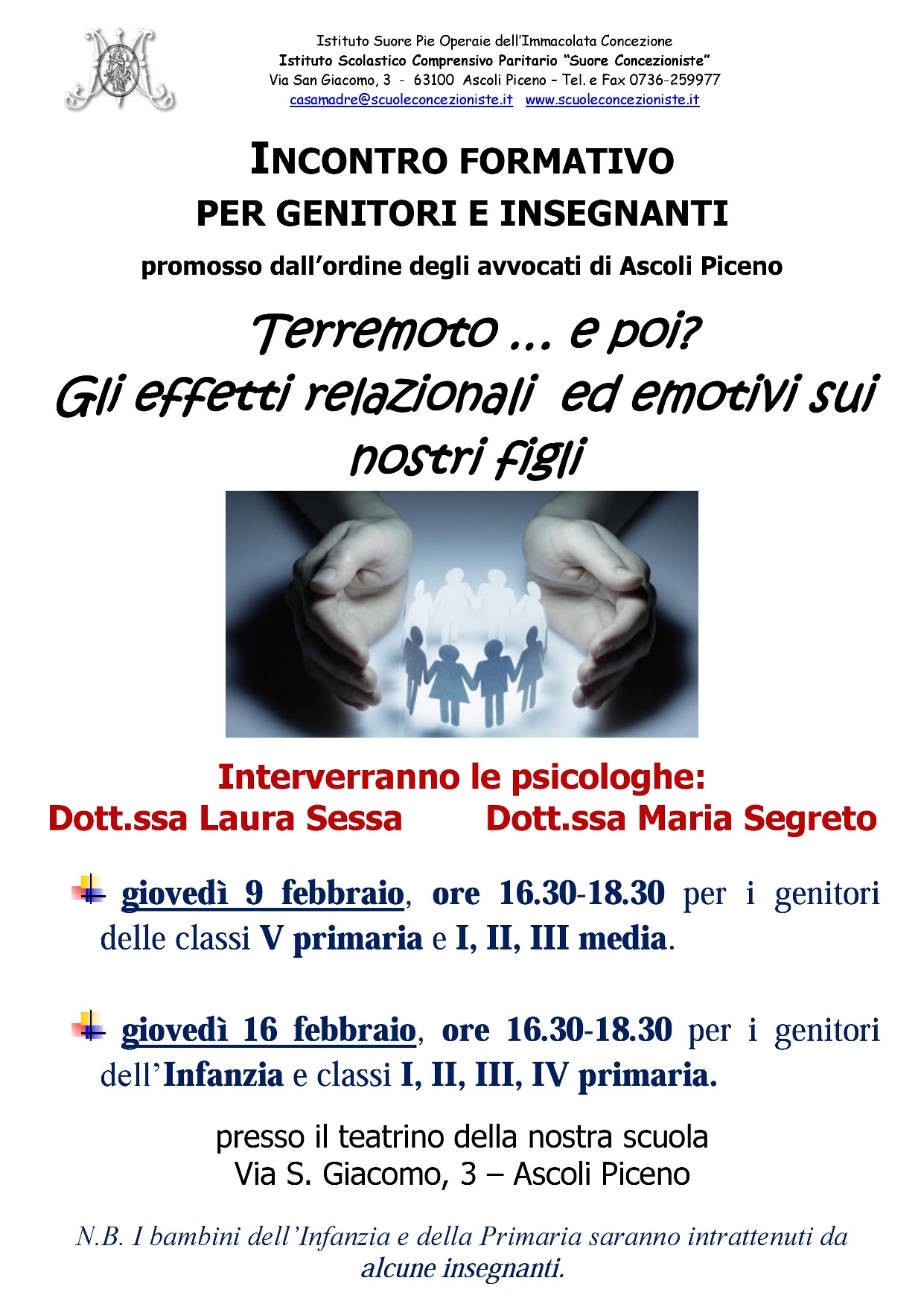 Copia di incontro terremoto