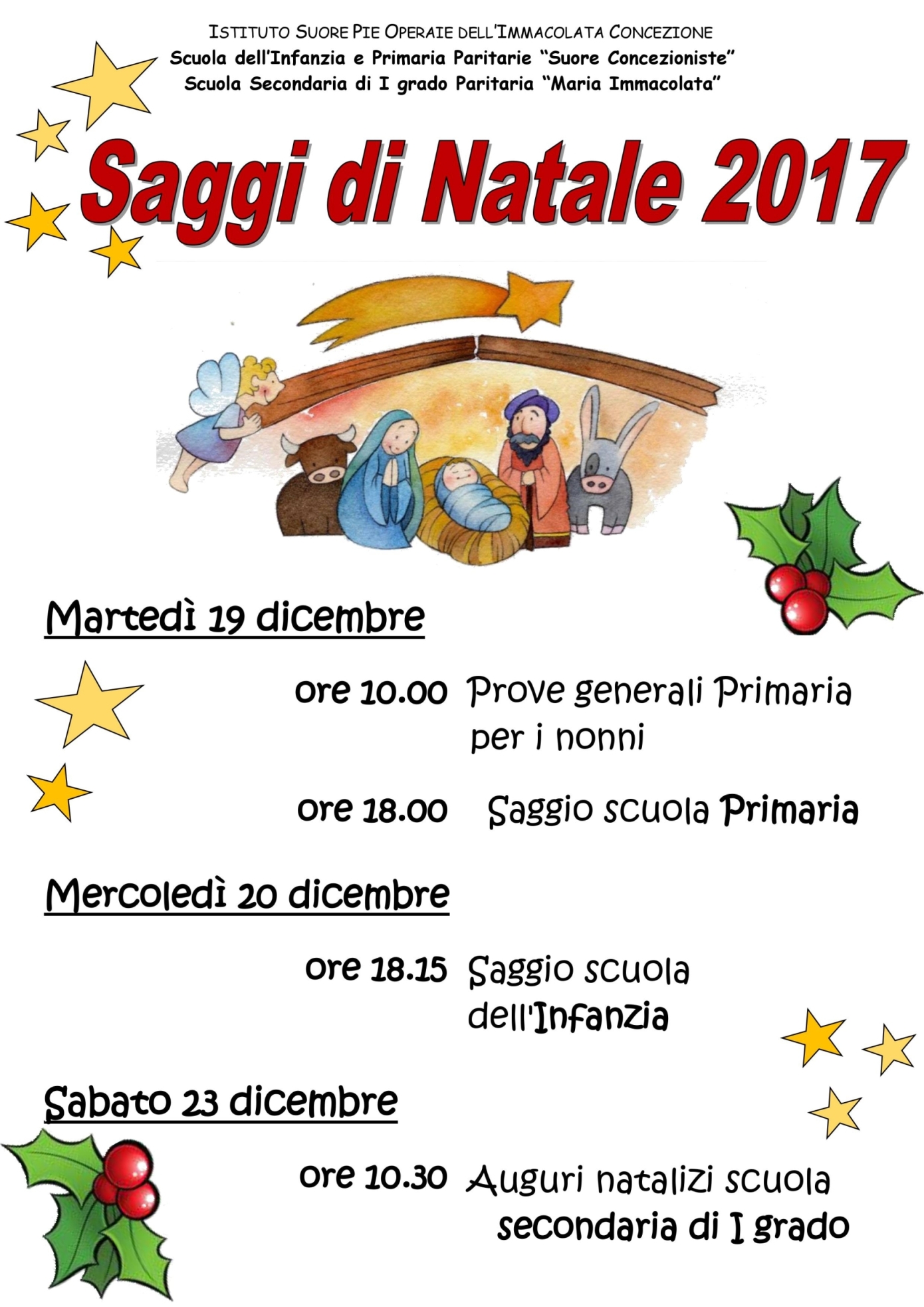 saggi di Natale 2017 LOW