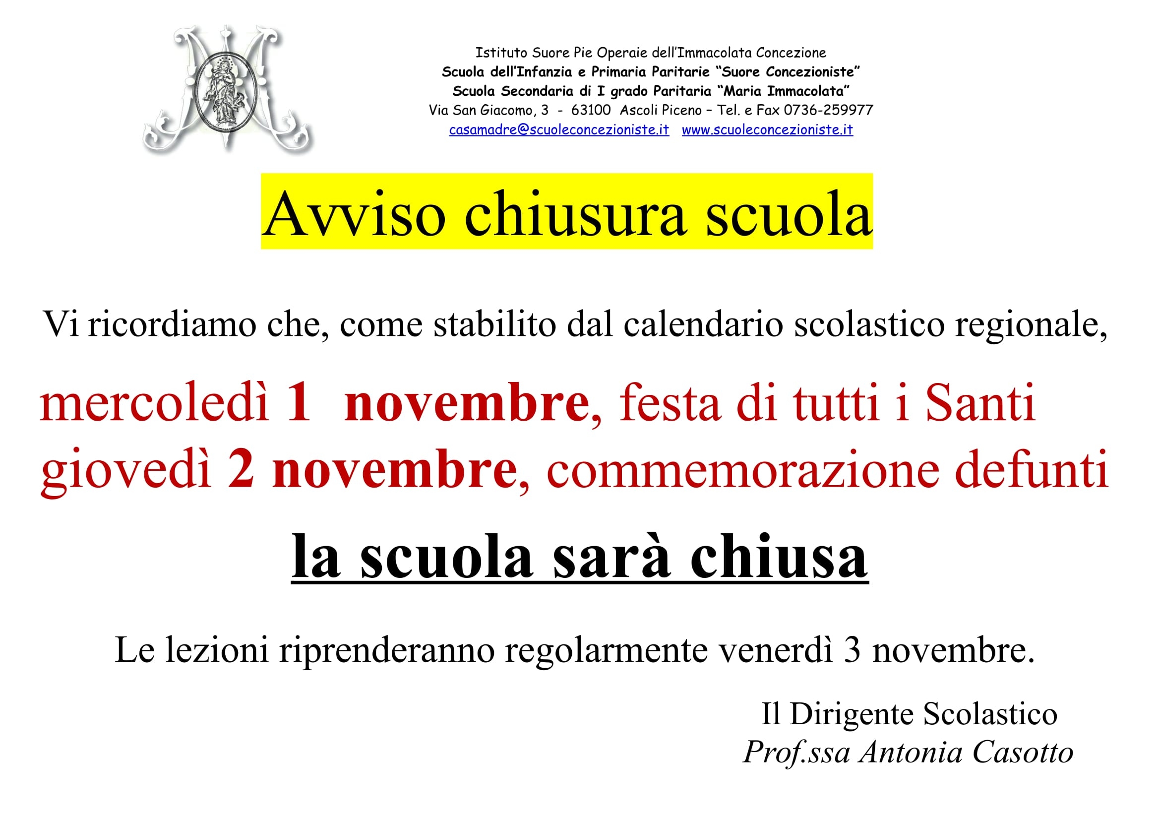 vacanze defunti e santi 1